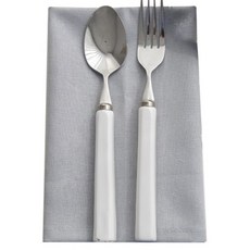 Sugar Cotton素色亞麻餐巾, 灰色, 1個, 1入