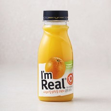 아임리얼 순수착즙 오렌지 주스, 190ml, 1개