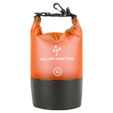 스카위즈 대용량 방수 가방, 오렌지