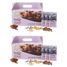 Derchaeum 25구람 하루한줌 견과세트 핑크 600g, 2세트