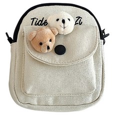 아동용 곰돌이 핸드폰 가방