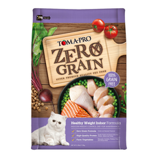 TOMA-PRO 優格 成貓用零穀低活動量體重管理配方乾飼料, 雞肉, 1.13kg, 1袋