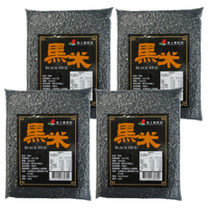 池上鄉農會 黑米, 600g, 4包