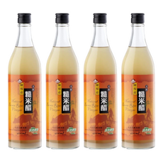 陳稼莊 糙米醋, 600ml, 4瓶