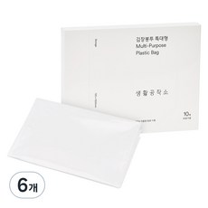 Saengong 生活工作所 醃泡菜袋, 6個, 10入, 特大號(約20棵)