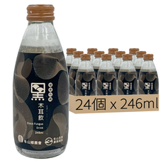冬山鄉農會 有機黑木耳飲, 24個, 246ml