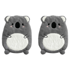 動物擦手巾, 無尾熊 灰色, 2條