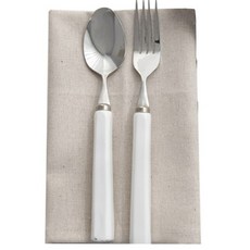 Sugar Cotton素色亞麻餐巾, 自然色, 1個, 1入