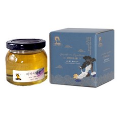 GAGA農場 韓國產玻璃瓶洋槐蜜, 180g, 1個