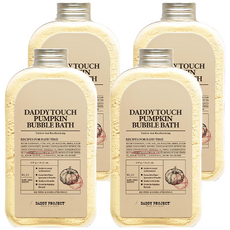 DADDY TOUCH 南瓜泡泡入浴劑 含積雪草萃取物, 400g, 4瓶