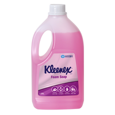 Kleenex 泡沫洗手慕斯補充瓶 玫瑰丁香, 1.95L, 1桶