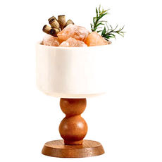 天然水晶礦石擴香石組, 粉水晶-英國小蒼蘭