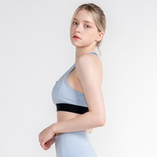 DURAN 簡約風格前拉鍊式運動內衣 DTF1W-1181