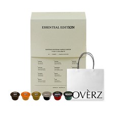 Caffitaly 專用 ecaffe 膠囊咖啡 6種套組, 1套