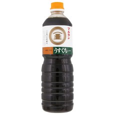 丸金 特級淡口醬油, 日本進口 傳統釀造技術 薄鹽口味, 1L, 1瓶