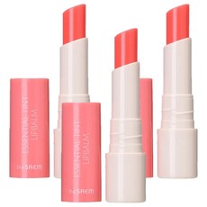 THe SaeM 得鮮 潤色精華護唇膏, CR01, 滋潤雙唇, 4g, 3件
