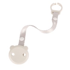 티지엠 곰돌이 노리개 젖꼭지 홀더, 라이트그레이, 1개