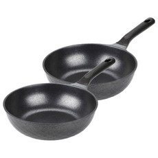 키친아트 인덕션 실버 궁중팬, 26cm, 2개