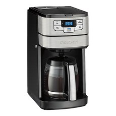 Cuisinart 美膳雅 12杯全自動美式咖啡機，刀片式磨盤，花灑式沖煮，預約沖煮功能, DGB-400TW