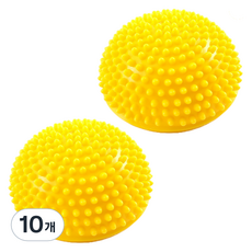 Roiwing 平衡按摩半球 圓錐, 檸檬, 10個