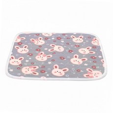 夏季降溫超柔感舒適乳膠寵物墊, 灰兔, 1個