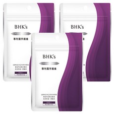 BHK's 專利魔芋纖維 素食膠囊, 30顆, 3包