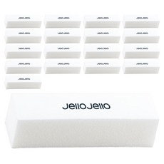 果凍果凍砂磨塊, 白色, 18個