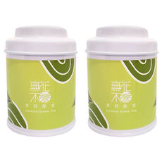 無藏茗茶 茉莉綠茶 三角茶包, 3.2g, 3入, 2罐