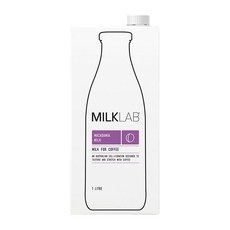 MILKLAB 嚴選夏威夷豆奶 低糖配方 咖啡師系列, 1L, 1瓶
