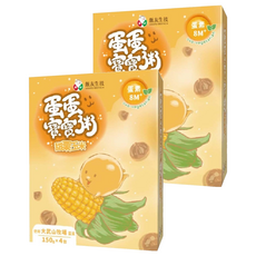 飯友 蛋蛋寶寶粥 4包, 甜栗玉米, 600g, 2盒