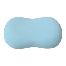 DAILYSHARE 軟Q貓咪肚肚頸椎枕, 1個, 天藍色