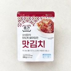대상 종가 맛김치 파우치, 200g, 1개