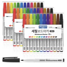 PENMAX 白板筆 12色, 混色, 3套