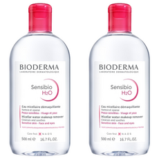 BIODERMA H2O高效潔膚液 粉瓶, 500ml, 2瓶