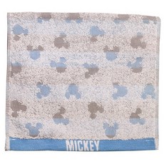Disney 迪士尼 奇幻米奇米妮洗臉巾 51 x 28cm 55g, 藍色, 1條