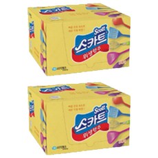 스카트 레이온 재사용 건조 속도 우수한 주방 위생행주 428703, 50개입, 2개