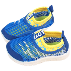 BEBEMARU 兒童 0017 LOVE Aqua 鞋