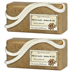 BOEMI 花賦有機死海礦物泥潤膚皂, 200g, 2個