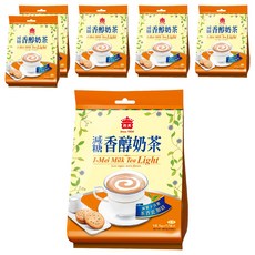 義美 減糖香醇奶茶, 16.5g, 17包, 6袋