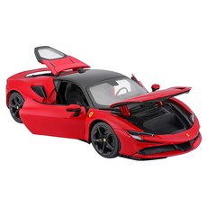 bbUrago 1:18 法拉利 SF90 Stradale, 1個, 紅色