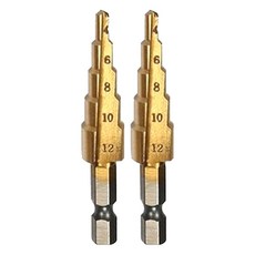 J-ONE 5階階梯鑽 多功能開孔器 4~12mm, 2個