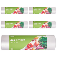 comet 捲筒型食物保鮮袋, XXL(37 x 50cm), 450張, 5個