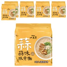 維力 一度贊 蒜味豚骨麵 190g, 18包