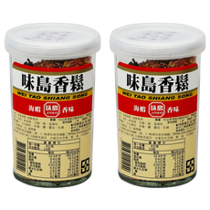 味島 香鬆 海蝦香味, 52g, 2罐