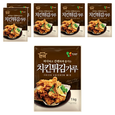 Youngmi 炸雞粉, 1kg, 6盒