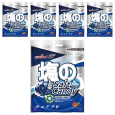 aminoMax 邁克仕 Salt Candy 海鹽軟糖 5包, 37.5g, 1組