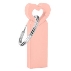 韓國 MuSt 愛心USB隨身碟 玫瑰金, 16GB