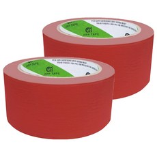 Shin Hung 遮蔽膠帶 紅色 48mm x 40m, 2個