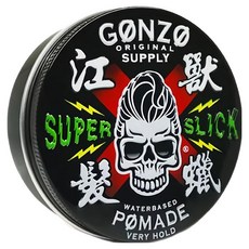 Gonzo Original Supply 江獸髮油 130g, 超強定型, 清爽不黏膩, 1罐