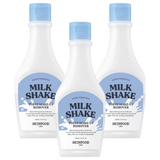 스킨푸드 밀크쉐이크 포인트 메이크업 리무버, 160ml, 3개